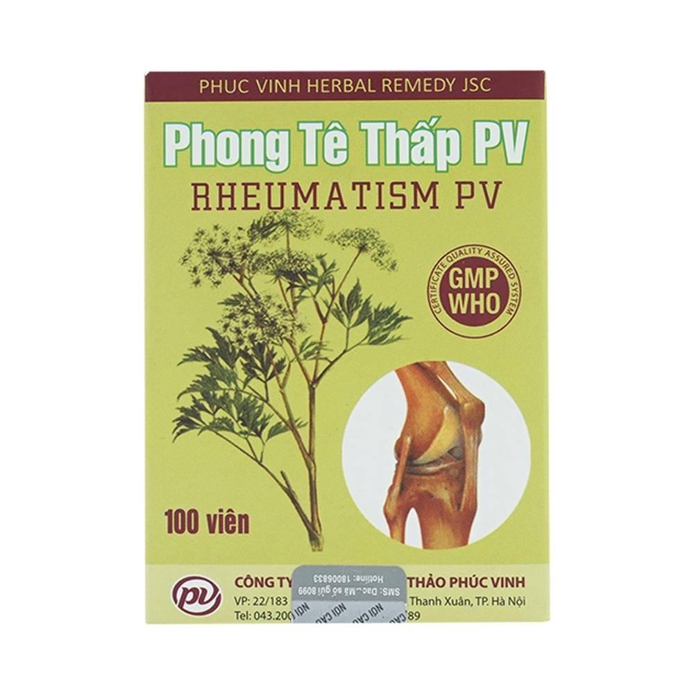 Minh họa tác dụng giảm đau nhức, sưng viêm khớp của thiên niên kiện trong điều trị phong tê thấp